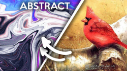 آموزش ساخت بک گراند انتزاعی در...