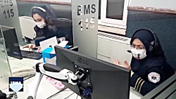 فعالیت اورژانس قم در دوره کرون...