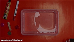 آزمایش علوم  زیر آب یا روی آب...