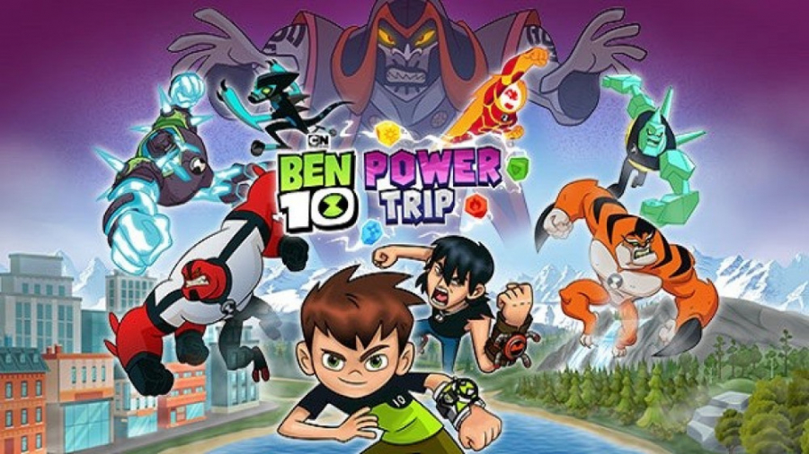 گیم پلی دونفره بازی Ben 10: Power Trip