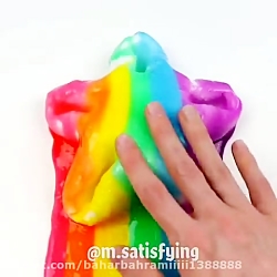 اسلایم رنگین کمونی