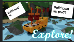 Roblox build boat