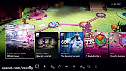 اولین نگاه رسمی به UI کنسول پل...