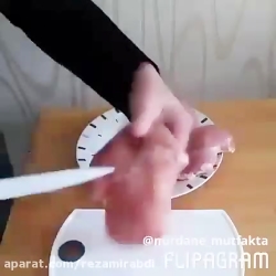 مرغ سوخاری به روش رستورانی