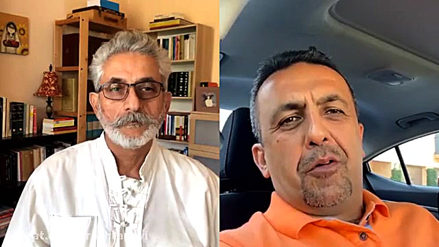 "میدان انرژی"، اینستالایو مشترک دکتر آرش تقوی با یوگا مَستِر، امان الله قهرمان دکتر آرش تقوی (coacharash)