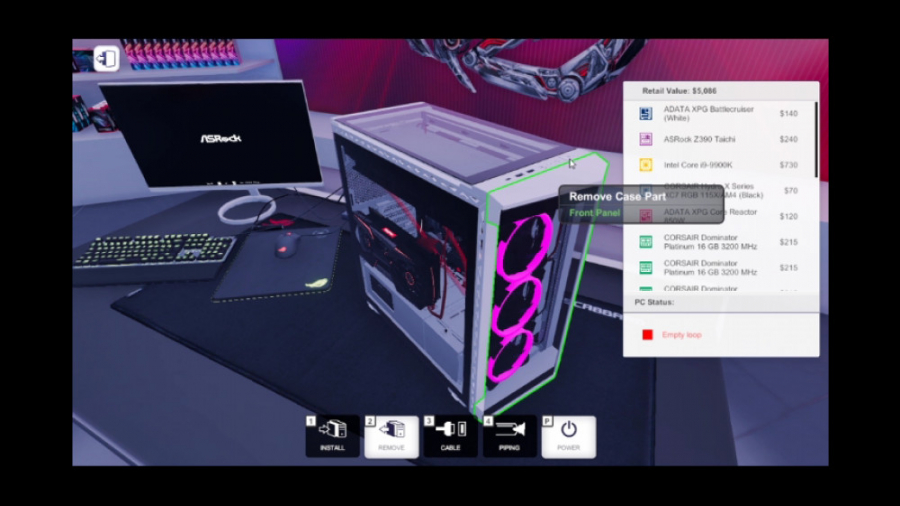 آموزش ساخت کیس کامپیوتر(اسمبل) با شبیه ساز PC Building simulator