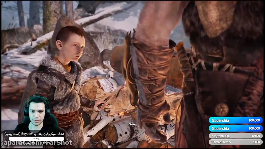 استریم داستان God of War 2018 - قسمت 1