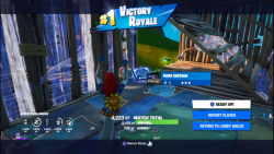 ویکتوری تاریخی من در فورتنایت