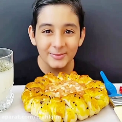 چالش غذاخوري ايراني  خوردن فست...