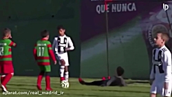 وقتی پسر کریستیانو رونالدو 7 گ...