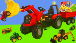 وسایل نقلیه اسباب بازی تراکتور...