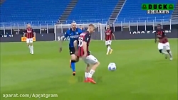 خلاصه بازی میلان 2 اینتر 1