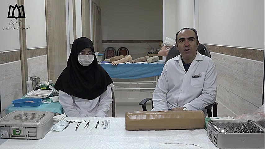 آموزش های عملی جراحی عمومی لیفت پیشانی