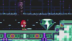 زمرد بزرگ ناکلز را اسکن می کند...