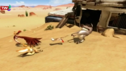 کارتون اسکار مارمولک - موفق شد...