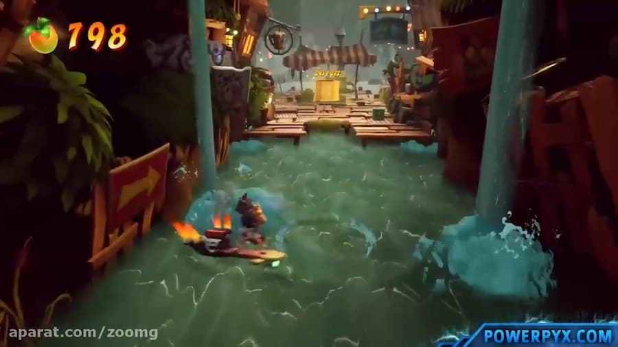 پارت دوم ویدیو راهنما N. Sanity Peak بازی Crash Bandicoot 4 - زومجی