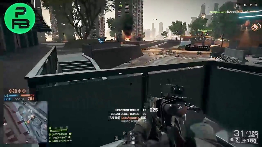 گیم پلی از دو اسلحه جدید در Battlefield 4