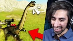 رو دایناسور لیزر گذاشتم  secsh...