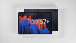 جعبه گشایی گلکسی تب S7 پلاس سا...