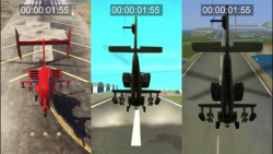 مقایسه هلیکوپتر جنگی های در بازی های GTA