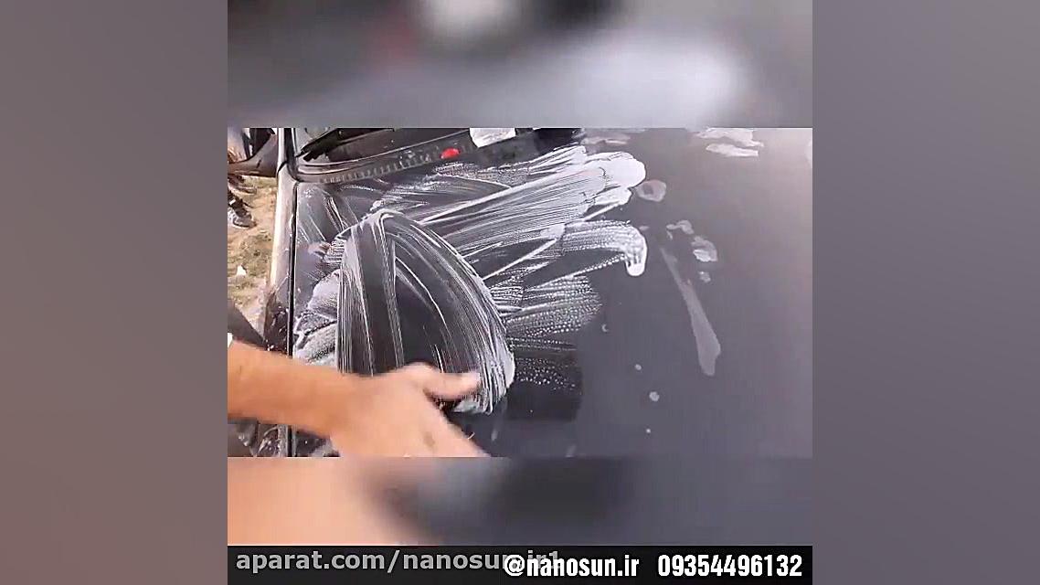 رفع افتاب سوختگی ازروی رنگ مشکی متالیک درمان ریزش مو
