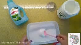 آموزش ساخت اسلایم(بدون بوراکس)