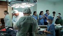 فیلم جراحی مار ۵ متری!