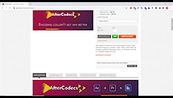 دانلود پلاگین AfterCodecs افتر...