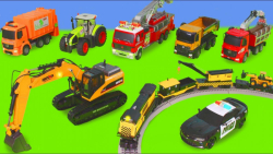 قطار ، تراکتور ، کامیون آتش نش...