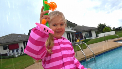 ماجراهای دیانا و روما  آب بازی...