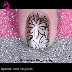 دیزاین ناخن دخترانه / آسان و خ...