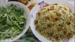 میگو پلو-آشپزی از اینجا تا آنج...