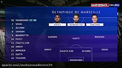 خلاصه بازی المپیاکوس 1 - مارسی...