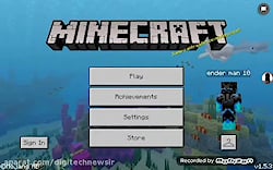 گیم پلی |چگونه ماینکرافت را ان...