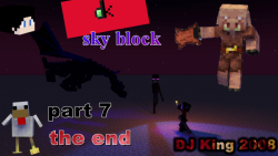 اینجا بیشتر به جهنم میخوره!! sky block (part 7) The End