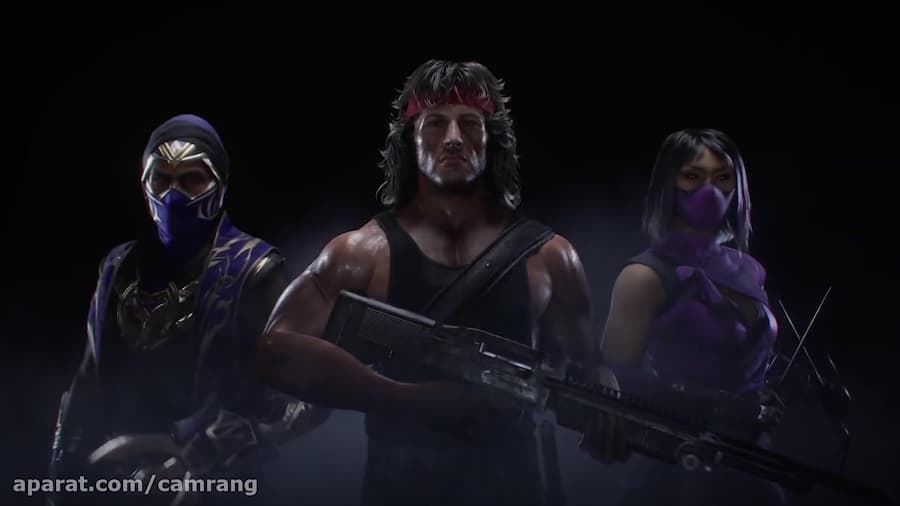 تیزر رسمی معرفی کاراکتر Rambo در بازی Mortal Kombat 11 Ultimate زمان103ثانیه