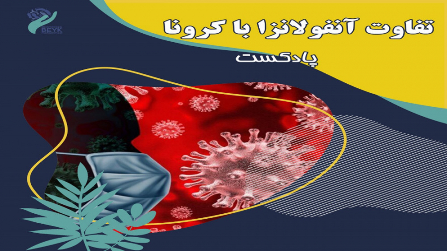 علائم، شباهت ها و تفاوت های دو بیماری کرونا و آنفولانزا کامپوزیت ونیر