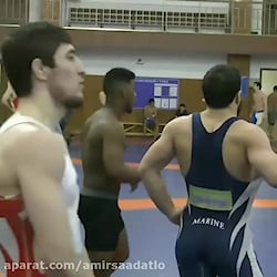 کشتی فرانک چامیزو با علی شعبان...