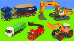 تراکتور، بیل مکانیکی، آتش نشان...