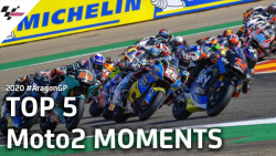 پنج لحظه‌ی برتر رقابت‌های موتو...