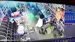 ویدئویی از لحظه زلزله در آوج د...