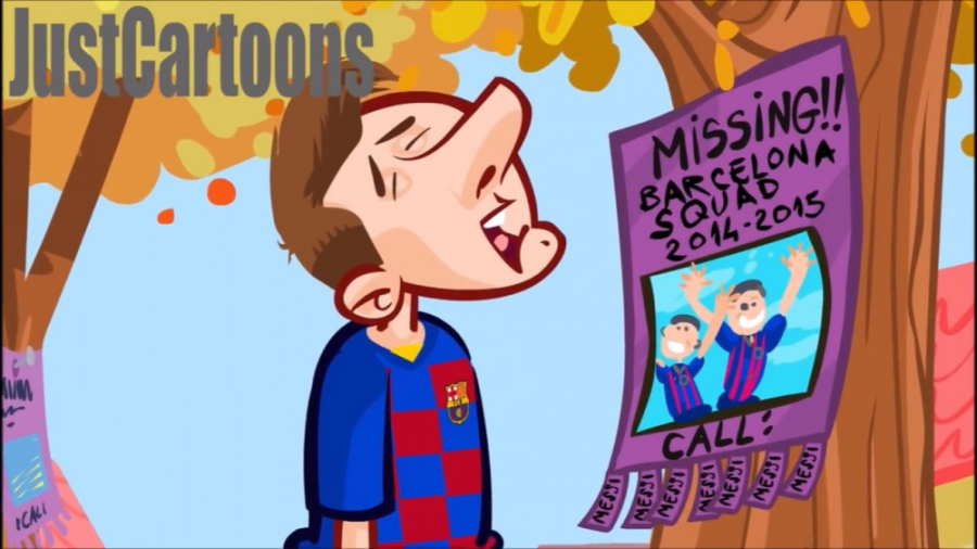 کارتون : خلاصه بازی بارسلونا 1...