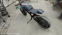 ساخت موتور سیکلت برقی حرفه ای