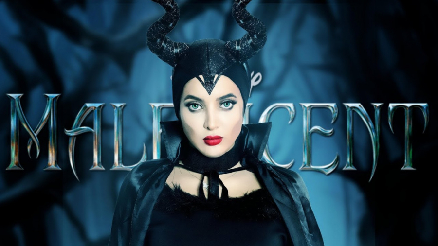 تاکسیک گرل 40 | MALEFICENT HALLOWEEN MAKEUP تلاش من برای تبدیل شدن به ملفیسنت