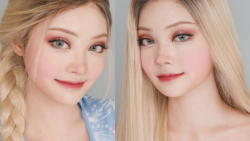 آموزش میکاپ السا   به سبک کره...