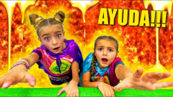 ابر قهرمانان و فرار از آتش !