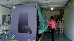 جعبه گشایی یخچال ایکس باکس سری...