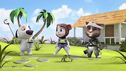 کارتون گربه سخنگو | تام سخنگو...