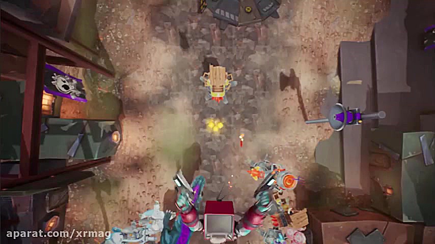 تریلر معرفی Captain Toonhead vs The Punks from Outer Space زمان104ثانیه