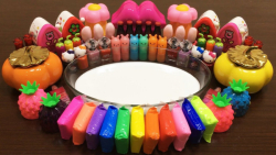 اسلایم رنگی و سفید :::: میکاپ